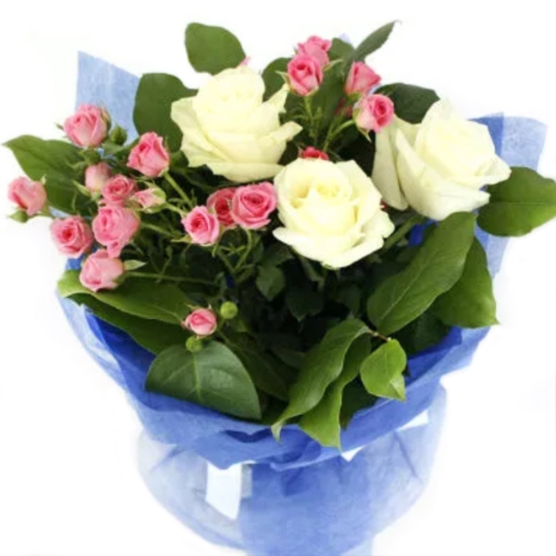 Букет Мерехтіння кольору ― Floristik — доставка квітів по всій Україні