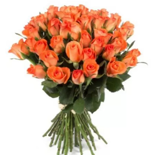 Букет оранжевых роз ― Floristik — доставка цветов по всей Украине
