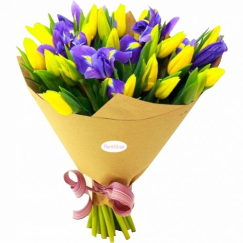 Букет Контраст ― Floristik — доставка цветов по всей Украине