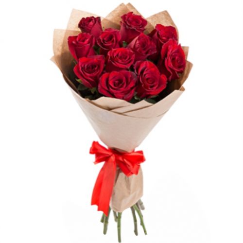 11 голландських троянд. Купити 11 голландських троянд в інтернет-магазині Флористік