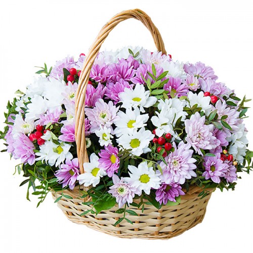 Коробка Виолетта ― Floristik — доставка цветов по всей Украине