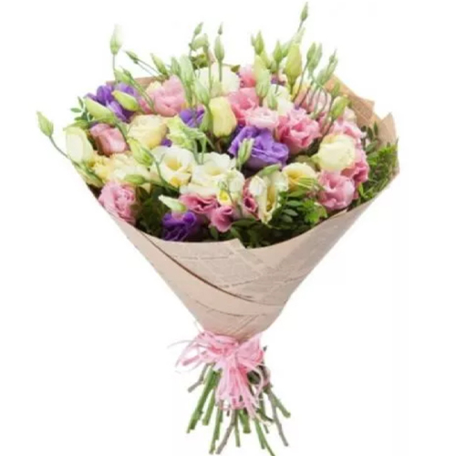 Букет 35 веток эустом  ― Floristik — доставка цветов по всей Украине