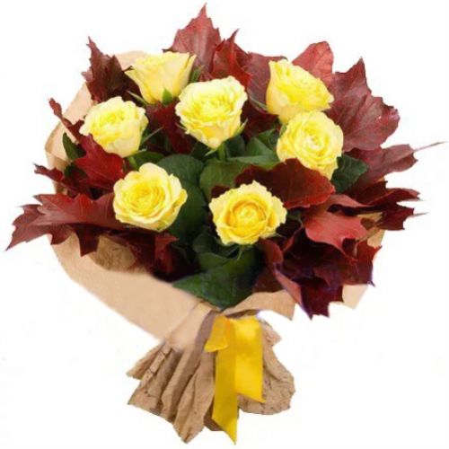 Осенние розы ― Floristik — flower delivery all over Ukraine