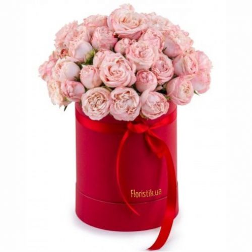 3 розовых розы. Купить 3 розовых розы в интернет-магазине Флористик
