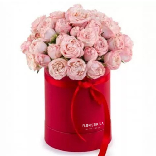3 розовых розы. Купить 3 розовых розы в интернет-магазине Флористик