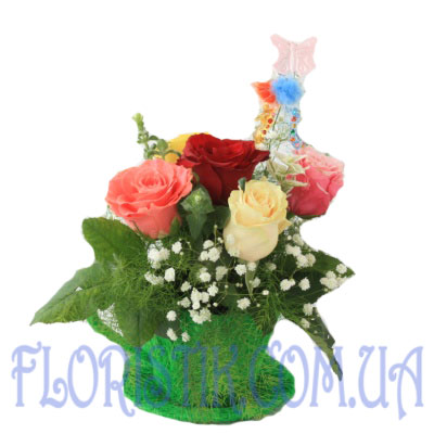 Весела чашка ― Floristik — доставка квітів по всій Україні