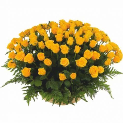Кошик Золоте Сонце ― Floristik — flower delivery all over Ukraine