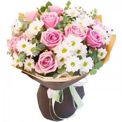 Букет Мерцание цвета ― Floristik — доставка цветов по всей Украине