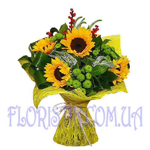 Букет Солнечный ― Floristik — доставка цветов по всей Украине