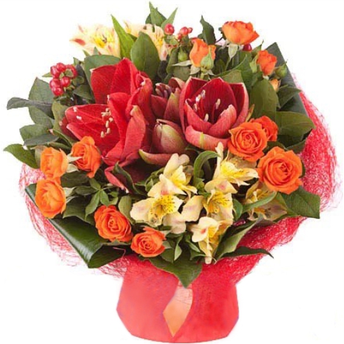Букет жаркие ночи ― Floristik — flower delivery all over Ukraine