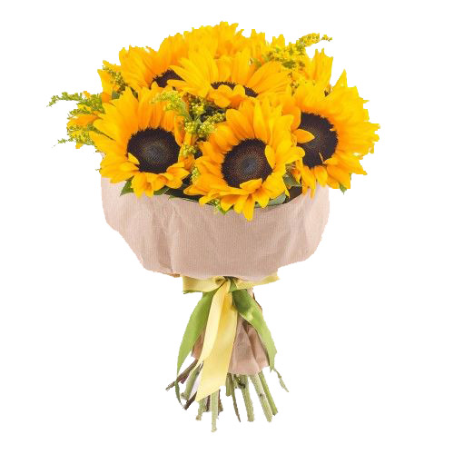 Букет подсолнухов ― Floristik — flower delivery all over Ukraine