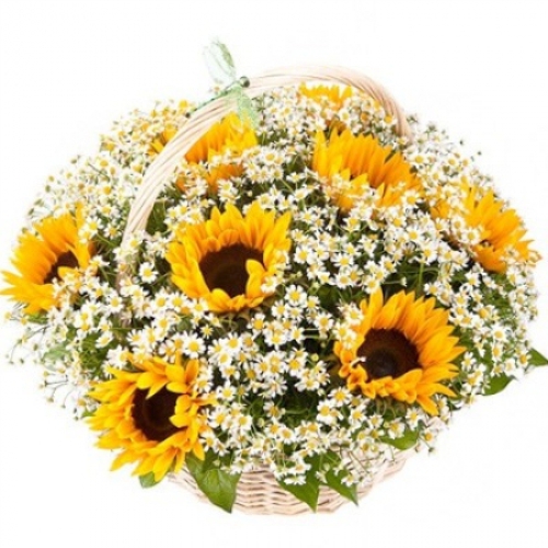 Солнце в корзине ― Floristik — flower delivery all over Ukraine