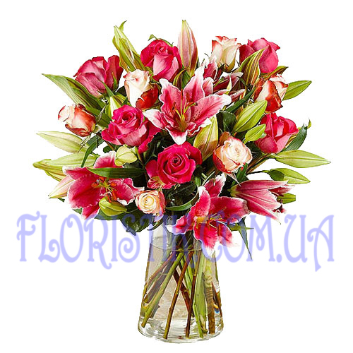 Букет Европейский стиль ― Floristik — flower delivery all over Ukraine
