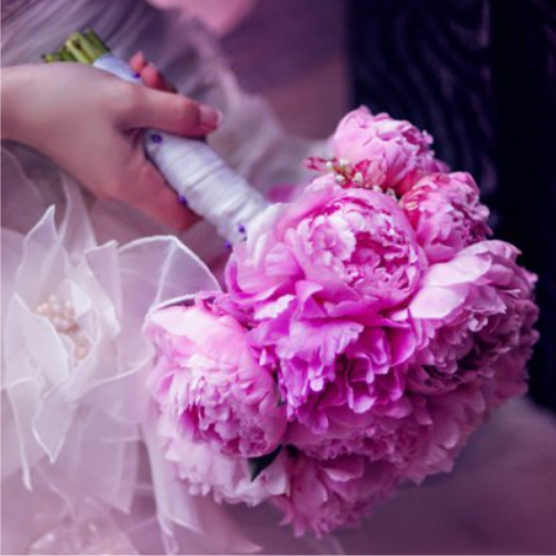 Свадебный букет из пионов ― Floristik — flower delivery all over Ukraine