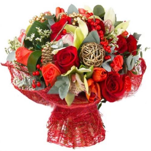 Букет праздничный ― Floristik — доставка цветов по всей Украине