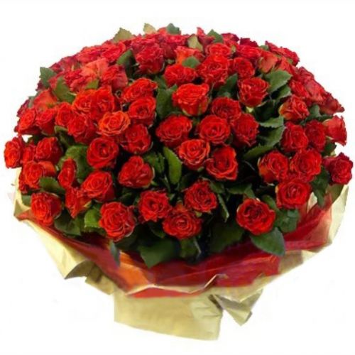 Букет з 101 троянд ― Floristik — доставка квітів по всій Україні
