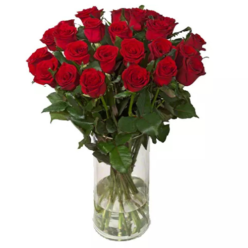 Букет 25 голландських троянд ― Floristik — доставка квітів по всій Україні