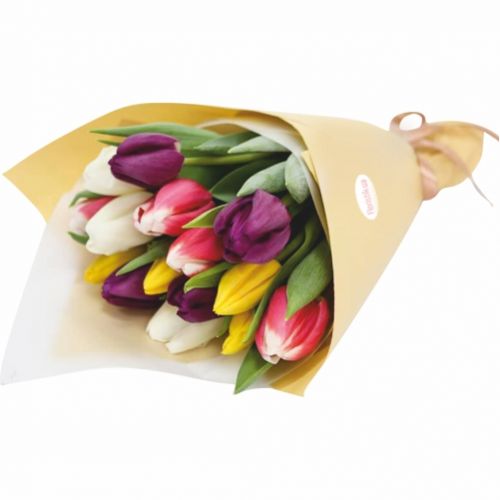 Букет из 17 тюльпанов ― Floristik — flower delivery all over Ukraine