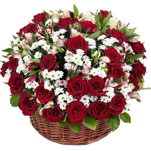 Кошик Еріка ― Floristik — flower delivery all over Ukraine