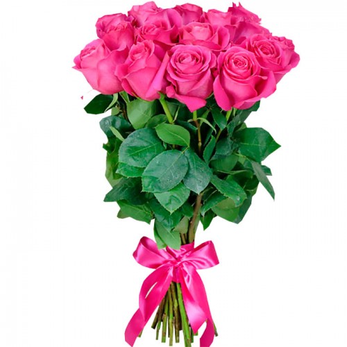 Розы розовые премиум ― Floristik — flower delivery all over Ukraine