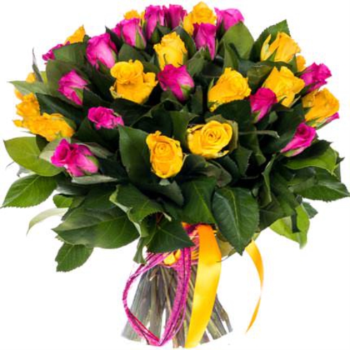 Букет Контраст ― Floristik — доставка квітів по всій Україні