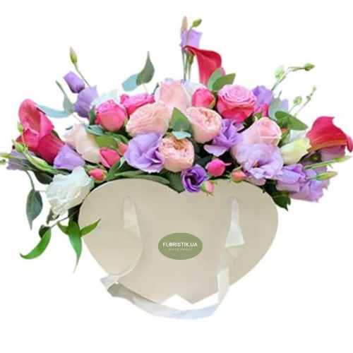 Коробка квітів ― Floristik — доставка квітів по всій Україні