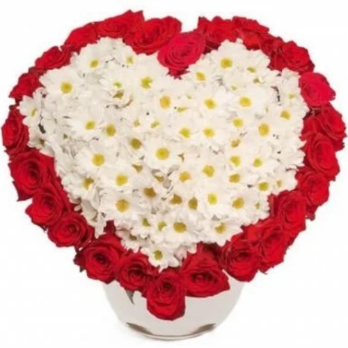 Букет Сердце ― Floristik — flower delivery all over Ukraine