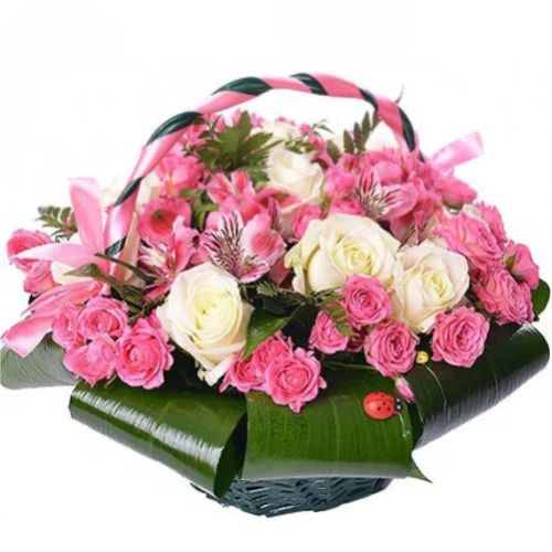 Кошик Пілігрим ― Floristik — доставка квітів по всій Україні