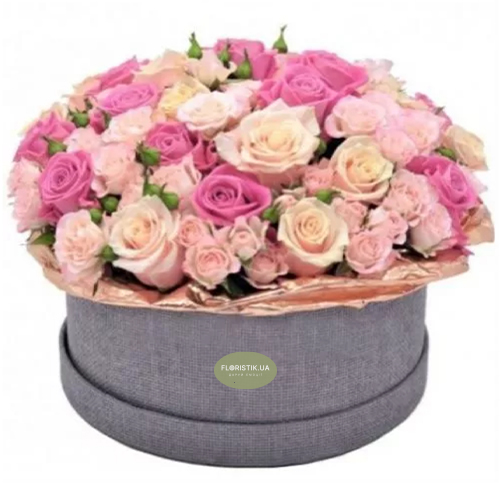 Коробка Восхищение ― Floristik — доставка цветов по всей Украине