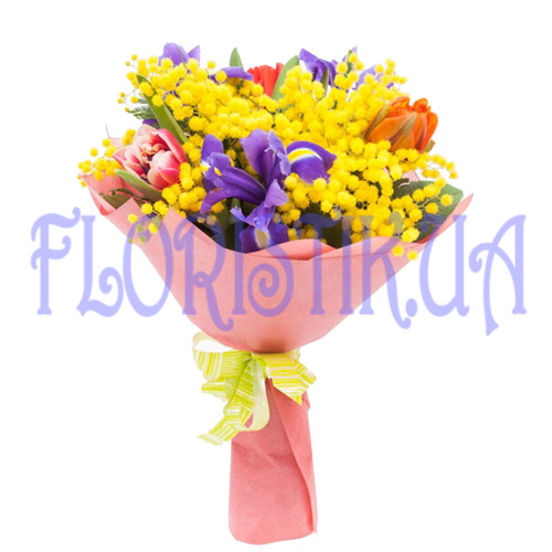 Букет від колективу ― Floristik — flower delivery all over Ukraine