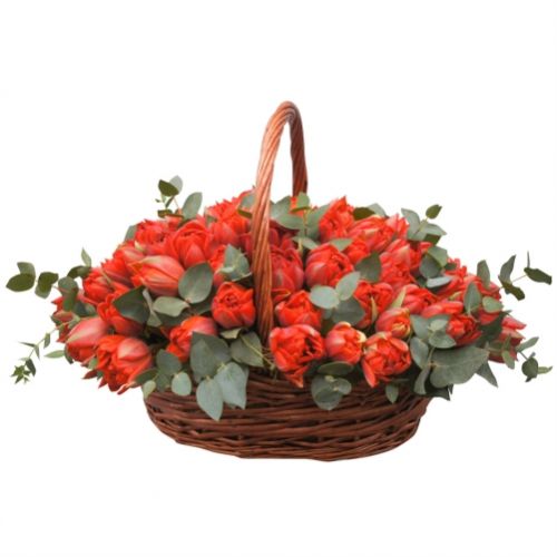 Кошик Аделіна ― Floristik — flower delivery all over Ukraine