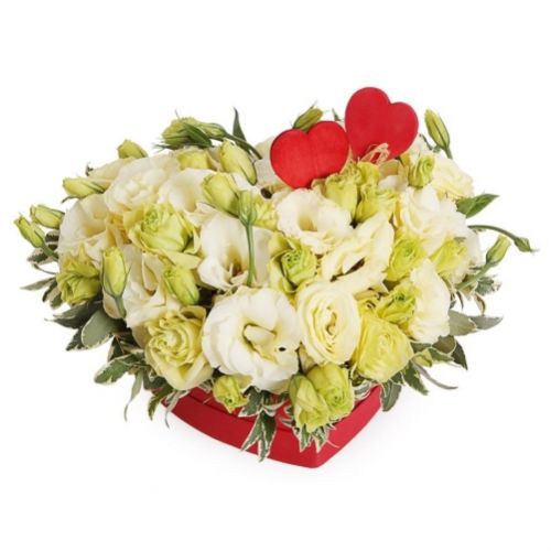 Сердечко в сердце ― Floristik — доставка цветов по всей Украине