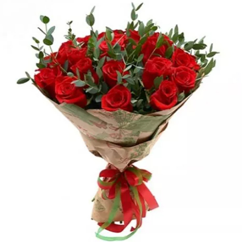 Букет 31 красная роза ― Floristik — доставка цветов по всей Украине