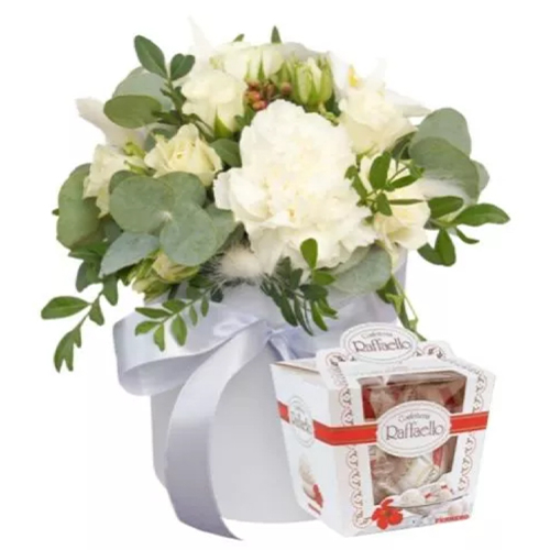 Коробка ніжний мікс ― Floristik — доставка квітів по всій Україні