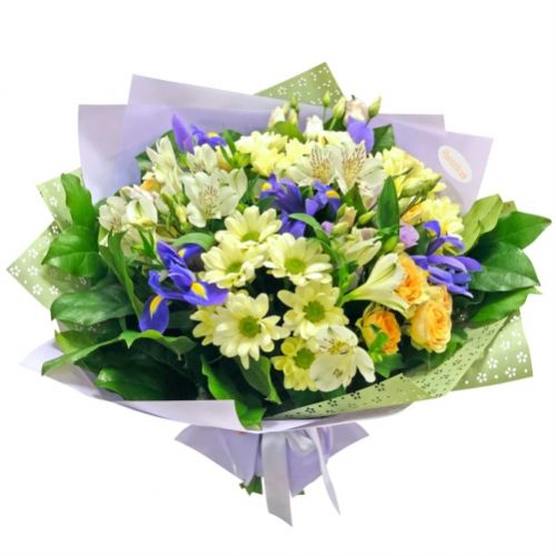 Букет микс ромашек  ― Floristik — flower delivery all over Ukraine