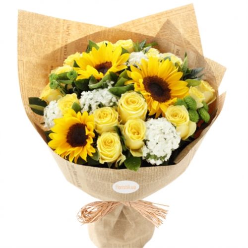 Букет  вкус  лета ― Floristik — доставка цветов по всей Украине