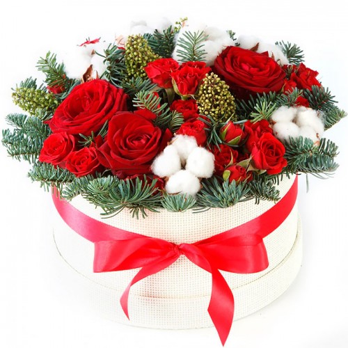 Счастливый новый год ― Floristik — flower delivery all over Ukraine