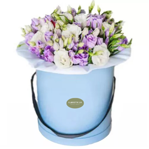 Коробка эустом ― Floristik — flower delivery all over Ukraine