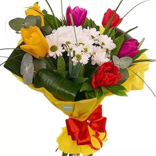 Букет солнце весны ― Floristik — flower delivery all over Ukraine