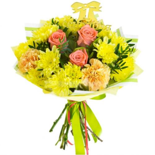 Букет Бордо ― Floristik — flower delivery all over Ukraine