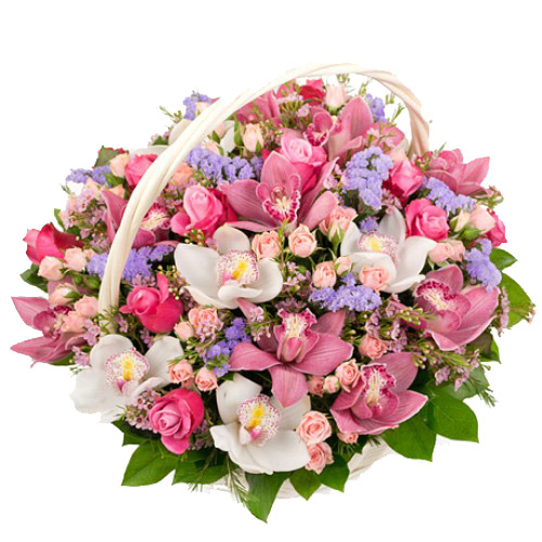 Корзина Мой Ангел ― Floristik — доставка цветов по всей Украине