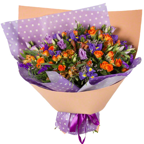 Букет  блики цветов ― Floristik — flower delivery all over Ukraine