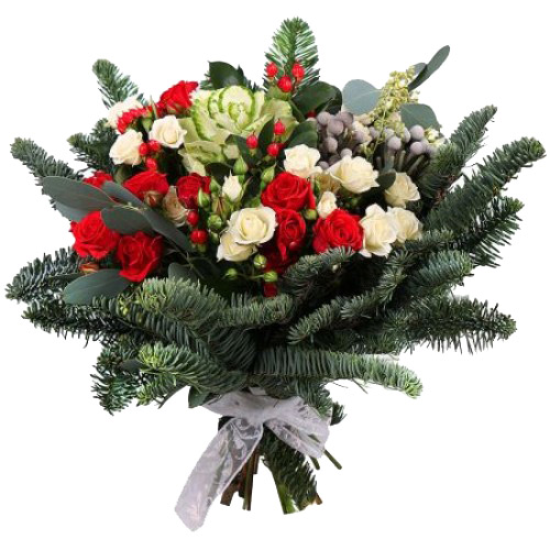 Букет зимняя сказка ― Floristik — доставка цветов по всей Украине