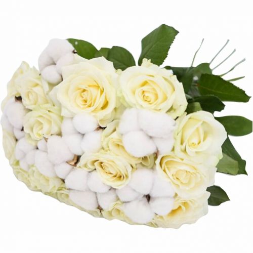 Букет снежный ― Floristik — flower delivery all over Ukraine