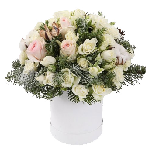 Коробка казкова краса ― Floristik — доставка квітів по всій Україні