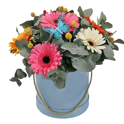 Коробка Румянец ― Floristik — доставка цветов по всей Украине
