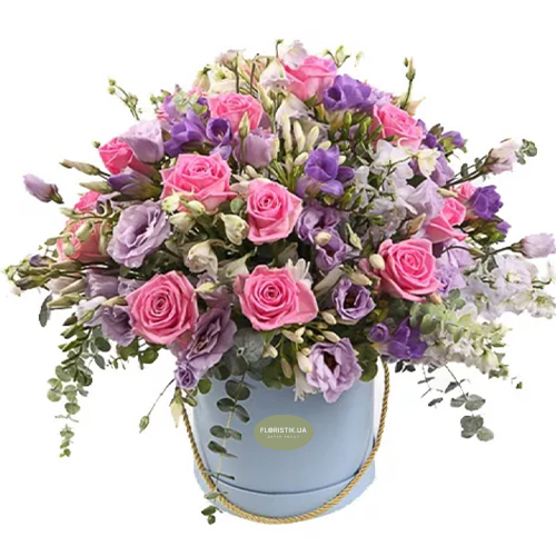 Коробка Вероніка ― Floristik — доставка квітів по всій Україні