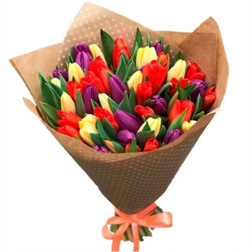 Букет карамельна весна ― Floristik — доставка квітів по всій Україні