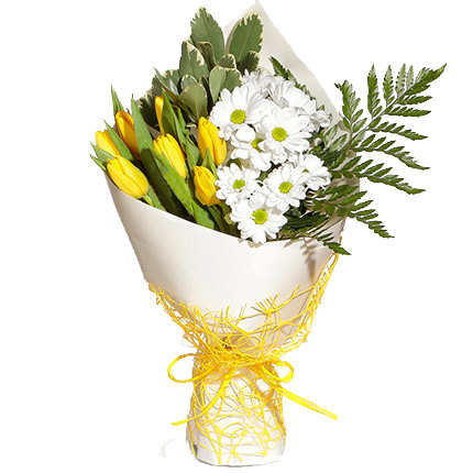 Букет солнечные цветы ― Floristik — доставка цветов по всей Украине