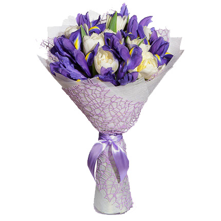 Букет зефірної настрій ― Floristik — доставка квітів по всій Україні